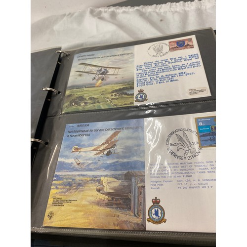 182A - Folder of The Battle Of Britain, RAF First day covers