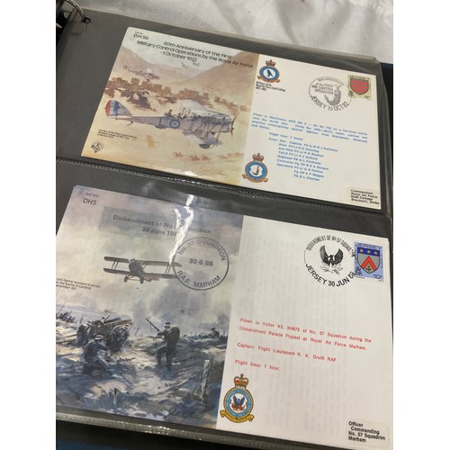 182A - Folder of The Battle Of Britain, RAF First day covers