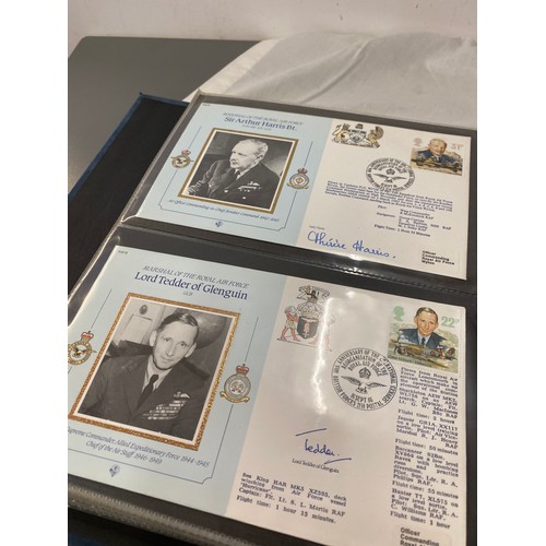 182A - Folder of The Battle Of Britain, RAF First day covers