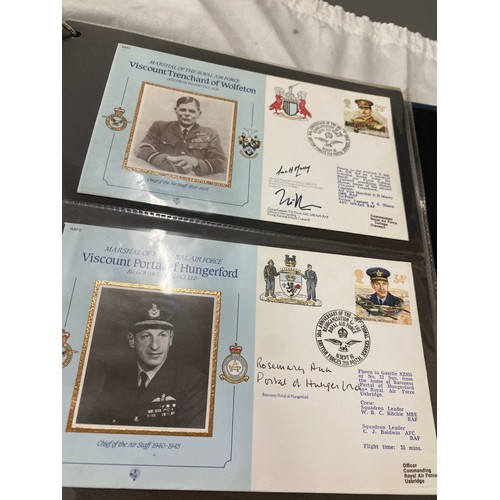 182A - Folder of The Battle Of Britain, RAF First day covers