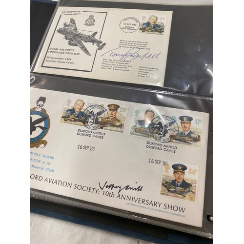 182A - Folder of The Battle Of Britain, RAF First day covers