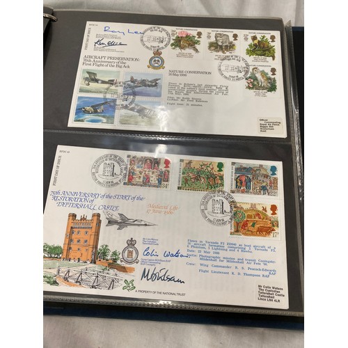 182A - Folder of The Battle Of Britain, RAF First day covers