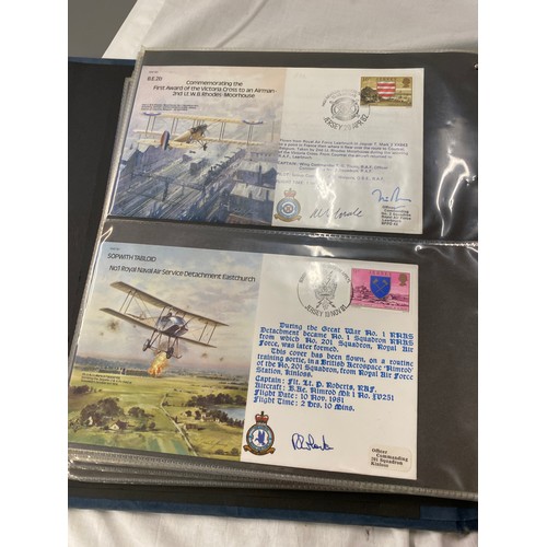 182A - Folder of The Battle Of Britain, RAF First day covers