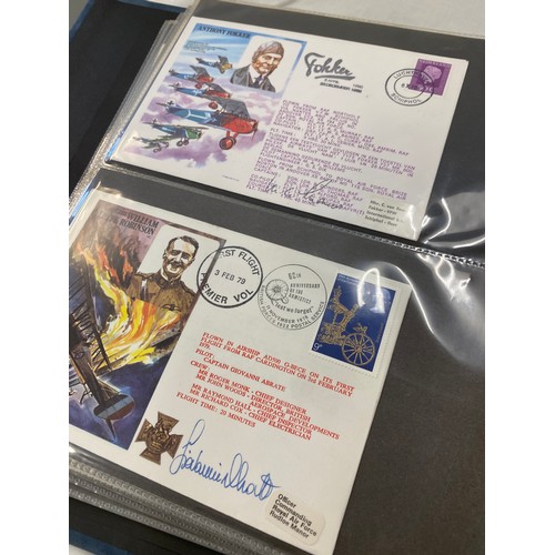 182A - Folder of The Battle Of Britain, RAF First day covers