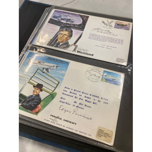 182A - Folder of The Battle Of Britain, RAF First day covers