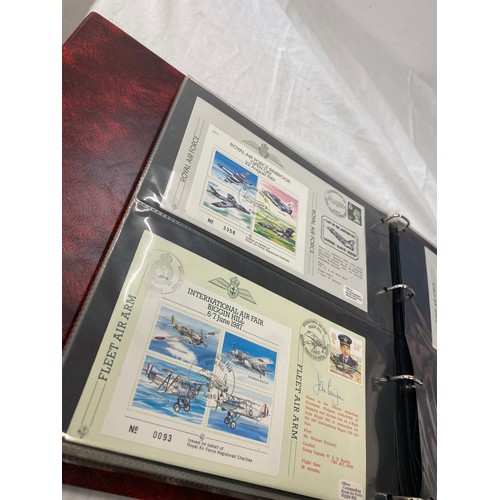 169 - 3 Folders of vintage first day covers includes British knights Healdry at arms first day cover, The ... 