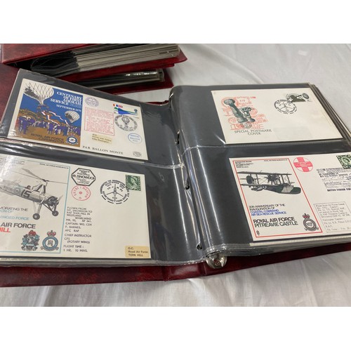 169 - 3 Folders of vintage first day covers includes British knights Healdry at arms first day cover, The ... 