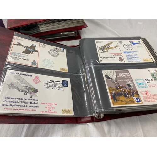 169 - 3 Folders of vintage first day covers includes British knights Healdry at arms first day cover, The ... 