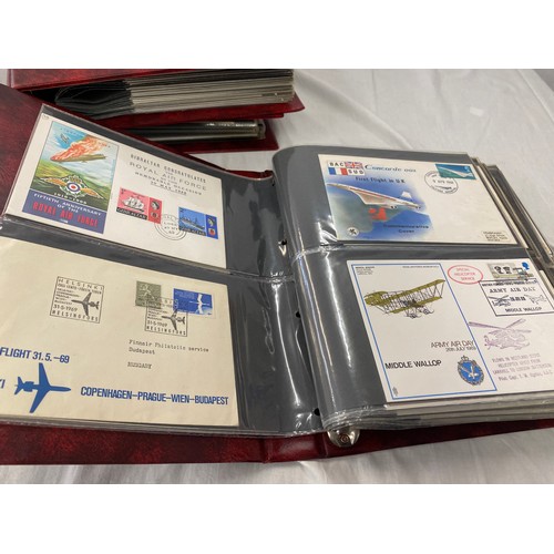 169 - 3 Folders of vintage first day covers includes British knights Healdry at arms first day cover, The ... 