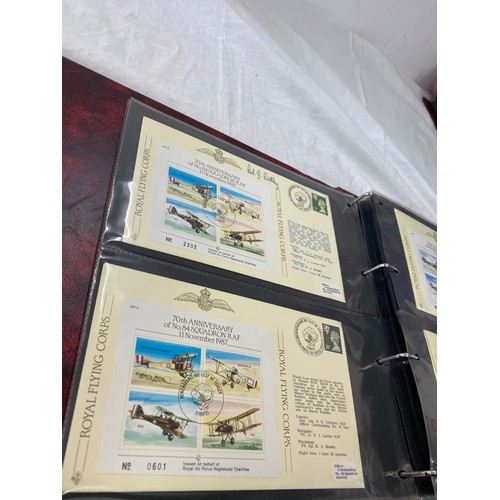 169 - 3 Folders of vintage first day covers includes British knights Healdry at arms first day cover, The ... 