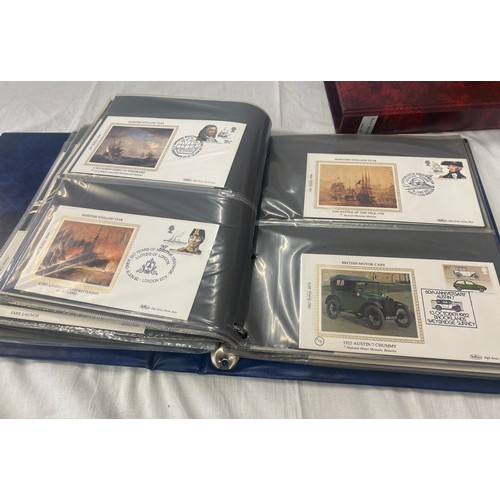 98 - 3 Folders of vintage first day covers includes New Format Booklet, British Food And Farming, British... 