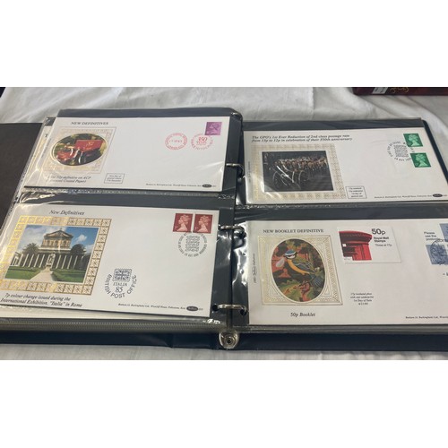 98 - 3 Folders of vintage first day covers includes New Format Booklet, British Food And Farming, British... 