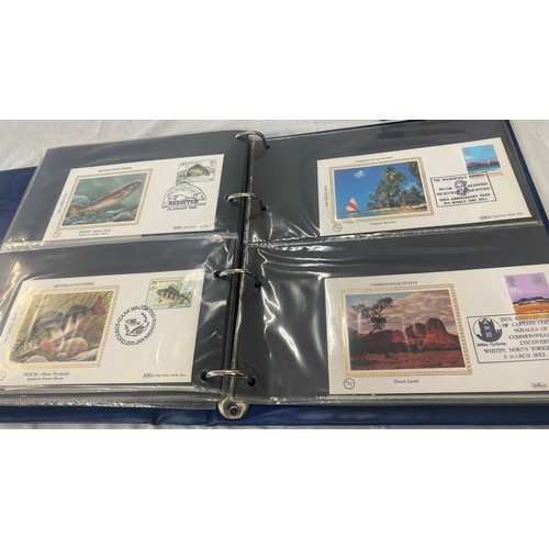 98 - 3 Folders of vintage first day covers includes New Format Booklet, British Food And Farming, British... 