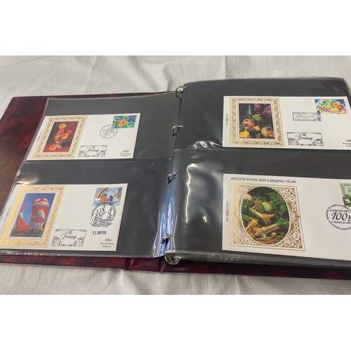 98 - 3 Folders of vintage first day covers includes New Format Booklet, British Food And Farming, British... 