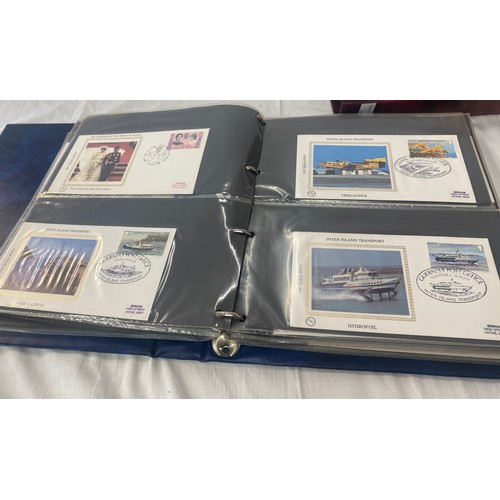 98 - 3 Folders of vintage first day covers includes New Format Booklet, British Food And Farming, British... 