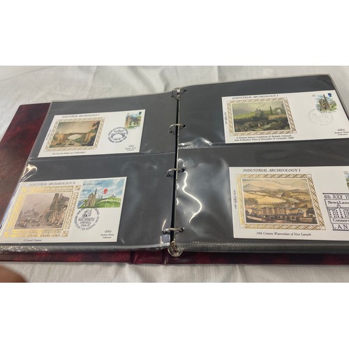 98 - 3 Folders of vintage first day covers includes New Format Booklet, British Food And Farming, British... 