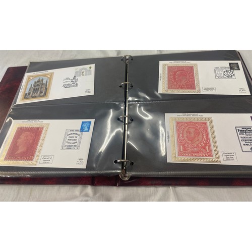 98 - 3 Folders of vintage first day covers includes New Format Booklet, British Food And Farming, British... 