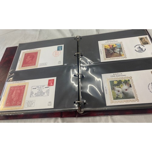 98 - 3 Folders of vintage first day covers includes New Format Booklet, British Food And Farming, British... 