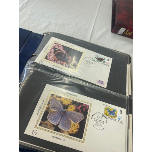 98 - 3 Folders of vintage first day covers includes New Format Booklet, British Food And Farming, British... 