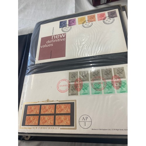 98 - 3 Folders of vintage first day covers includes New Format Booklet, British Food And Farming, British... 