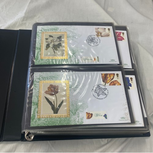 94 - 3 Folders of vintage first day covers includes Rupert bear, Alice in wonderland, Peter rabbit, 50th ... 