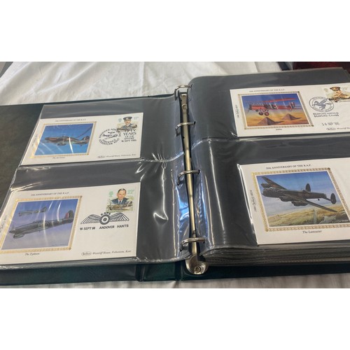 118 - 3 Folders of vintage first day covers includes Domesday 900, The welsh bible, cards at christmas Fir... 