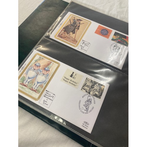 88 - 3 Folders of vintage first day covers includes Year of sport, The exploration of space, Christmas 19... 