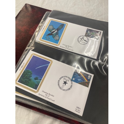 88 - 3 Folders of vintage first day covers includes Year of sport, The exploration of space, Christmas 19... 