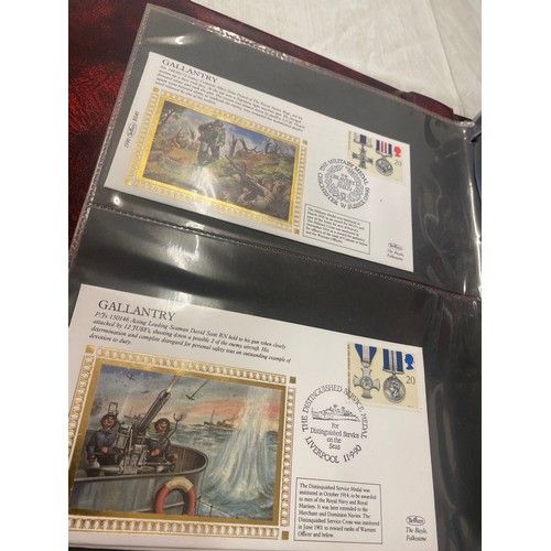 88 - 3 Folders of vintage first day covers includes Year of sport, The exploration of space, Christmas 19... 