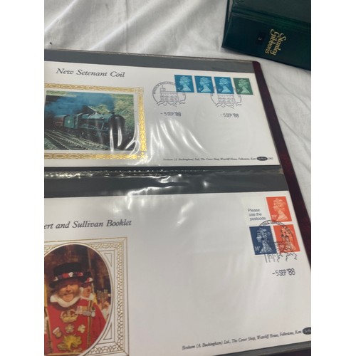 77 - 3 Folders of vintage first day covers includes The Financial times, Industry year, Christmas 1986, G... 