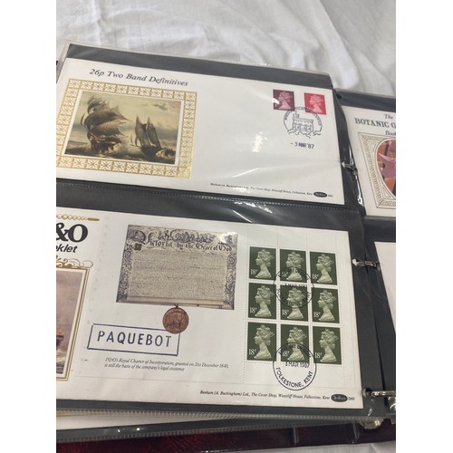 77 - 3 Folders of vintage first day covers includes The Financial times, Industry year, Christmas 1986, G... 