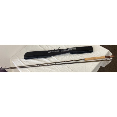 218 - Shimano twin power 10668 rod 10 ft 3 section fishing rod