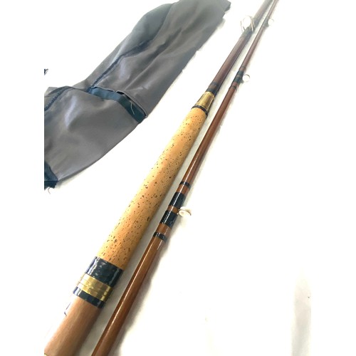 226 - Hardys w fitting reg no 16873 fly fishing rod with bag