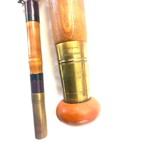 241 - Hardy brother maker Alnick 18509 3 piece fishing rod