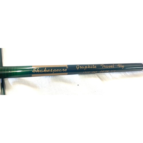 91 - Shakespeare graphite travel rod with case