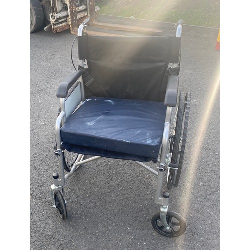 587 - Folding wheel chair