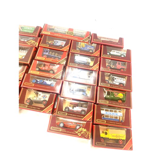 113 - Large selection of Yesteryear match box models includes Frasers, Brasso, Coblim etc