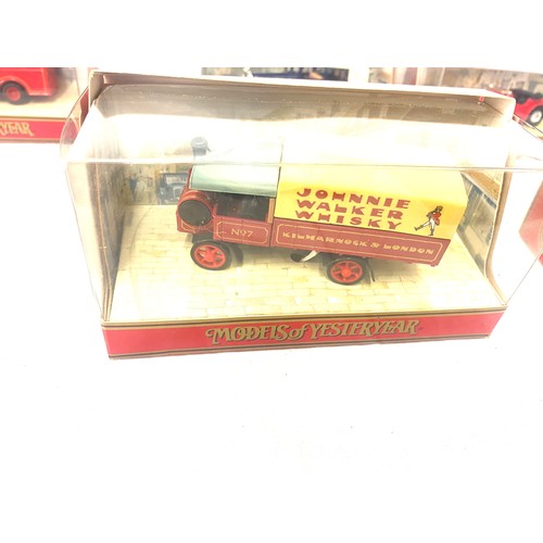 75 - Large selection of Yesteryear matchbox models to include Jonnie walker whisky, Franklin mint etc