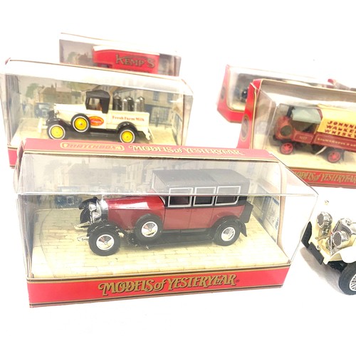 75 - Large selection of Yesteryear matchbox models to include Jonnie walker whisky, Franklin mint etc