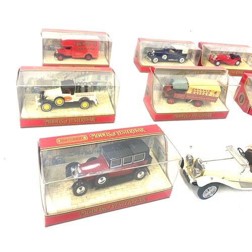 75 - Large selection of Yesteryear matchbox models to include Jonnie walker whisky, Franklin mint etc