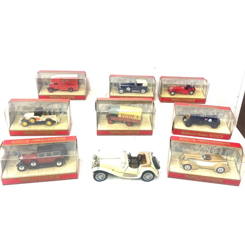 75 - Large selection of Yesteryear matchbox models to include Jonnie walker whisky, Franklin mint etc