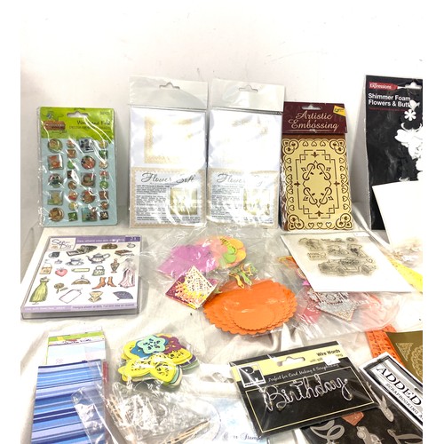 189 - Selection of assorted card making items