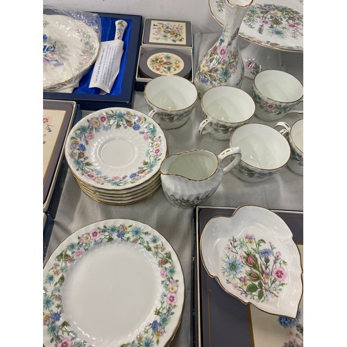 349 - Selection of assorted Aynsley china includes Wild Tudor part service etc