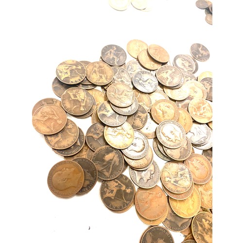 546 - Tin of UK coins pre decimals etc