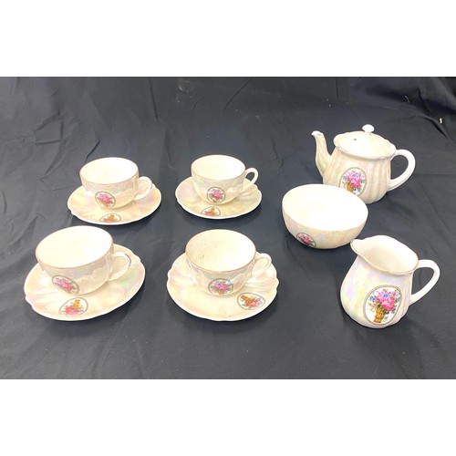 378 - Miniature tea set, boxed