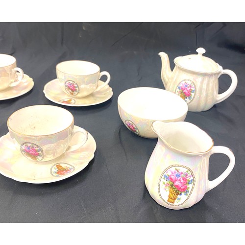 378 - Miniature tea set, boxed