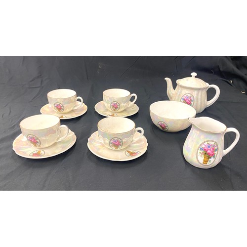 378 - Miniature tea set, boxed