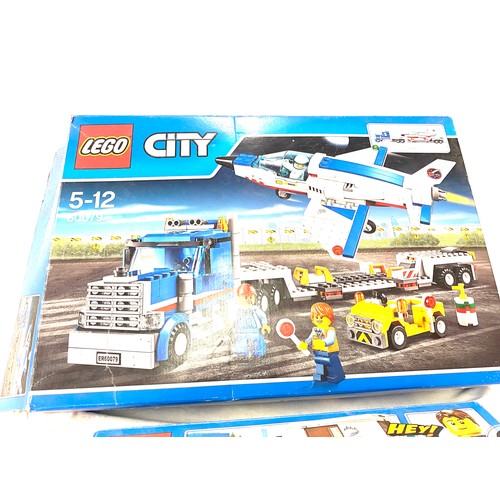 184 - Selection of assorted lego sets includes 60079, 60117