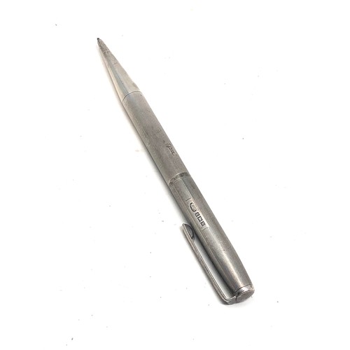 28 - Yard o Led hallmarked silver propelling pencil