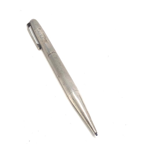 28 - Yard o Led hallmarked silver propelling pencil